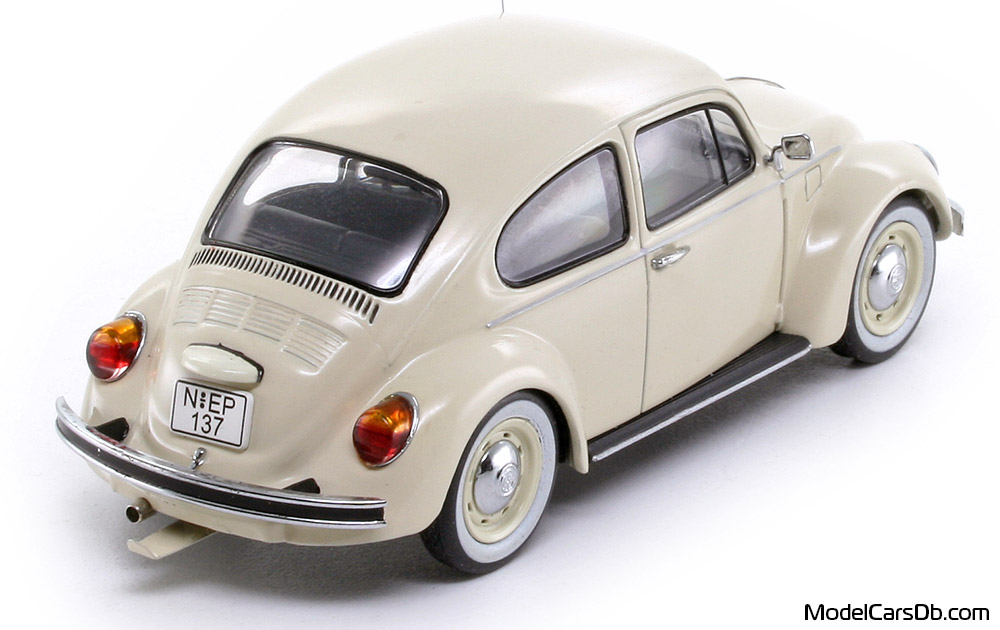 1971 - Volkswagen Beetle (Kaefer) 1600i Schuco 1/43 (Gold) Hinten rechte seite