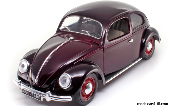 1949 - Volkswagen Beetle (Kaefer) Solido 1/17 - Vorne linke Seite