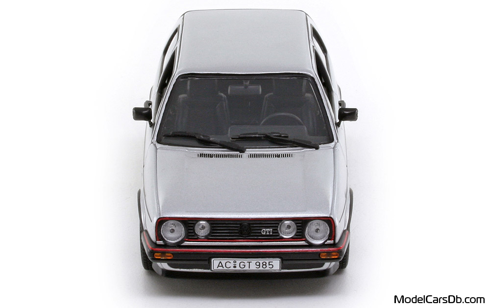 1985 - Volkswagen Golf GTI Minichamps 1/43 (Silber) Front