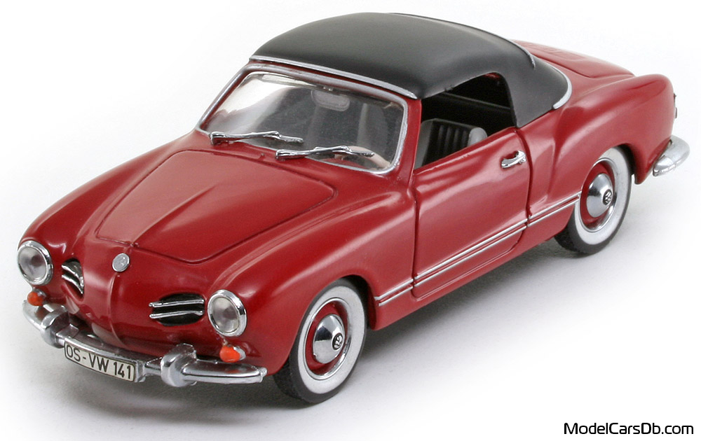 Volkswagen Karmann-Ghia 14 (cabriolet) 1957 Minichamps 1:43