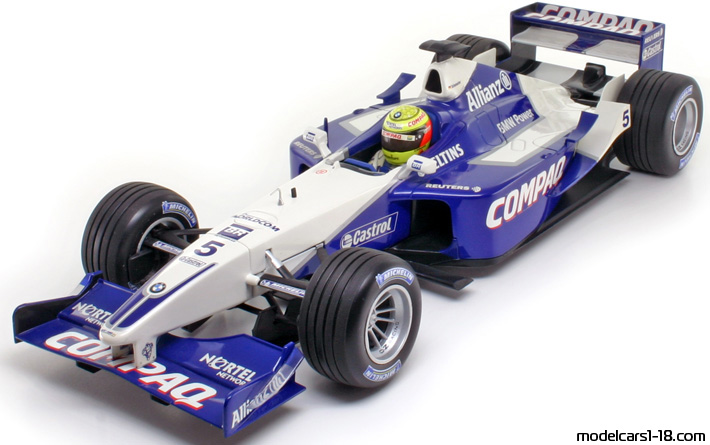 2001 - Williams BMW FW23 Minichamps 1/18 - Vorne linke Seite