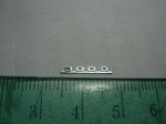 Emblem (rear) for 1:18 Mercedes Benz 300D W123, AGD, New