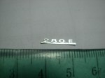 Emblem (rear) for 1:18 Mercedes Benz 280E W123, AGD, New