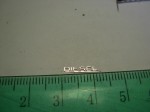 Emblem (rear) for 1:18 Mercedes Benz DIESEL, AGD, New