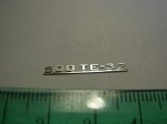 Emblem (rear) for 1:18 Mercedes Benz 500TE-32 W124 Kombi Station Wagon, AGD, New