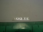 Emblem (rear) for 1:18 Mercedes Benz 300TE W124 Kombi Station Wagon, AGD, New