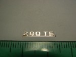 Emblem (rear) for 1:18 Mercedes Benz 280TE W124 Kombi Station Wagon, AGD, New