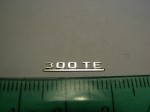 Emblem (hinten) für 1:18 Mercedes Benz 300TE W124 Kombi Station Wagon, AGD, Neu