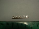Emblem (hinten) für 1:18 Mercedes Benz 340TE W124 Kombi Station Wagon, AGD, Neu