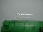 Emblem für 1:18 Cadillac, 2x Nameplate Plate 1/18 1/20 AGD, Neu