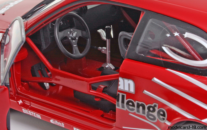 2003 - Alfa Romeo 147 GTA Cup Ricko 1/18 (Kрасный) Интерьер панель приборов