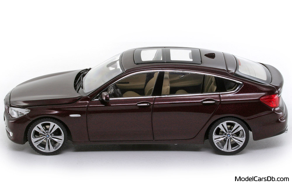 2009 - BMW 550i GT (F07) Schuco 1/43 (Kрасный) Сторона