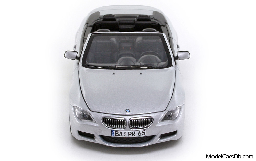 2006 - BMW M6 (E64) Minichamps 1/43 (Серебристый) Спереди