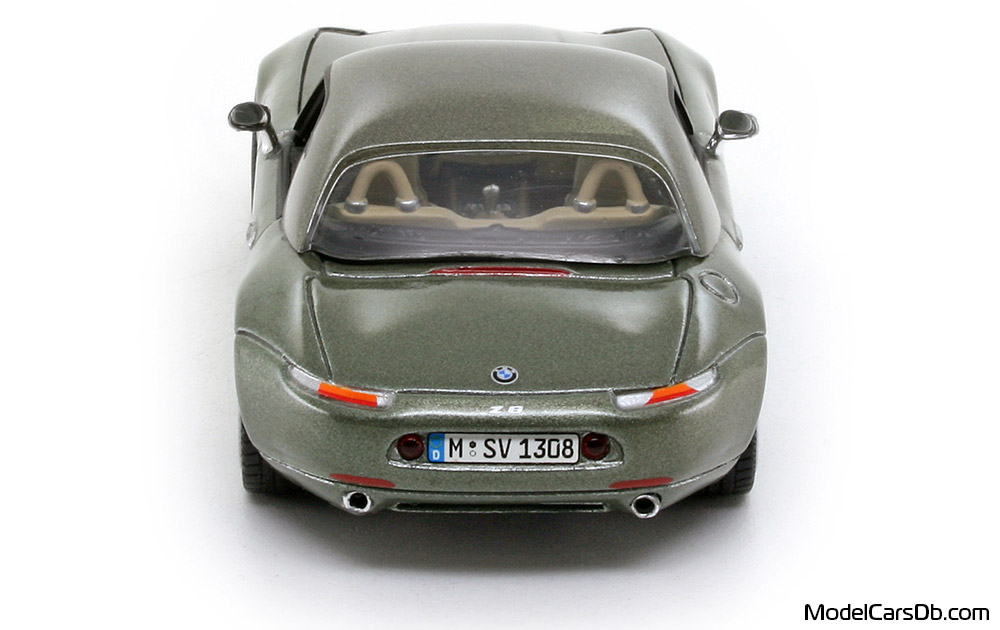 2000 - BMW Z8 (E52) Minichamps 1/43 (Серый ) Сзади