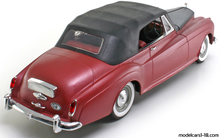 1959 - Bentley S2 Continental Solido 1/20 (Зелёный) Задняя правая сторона