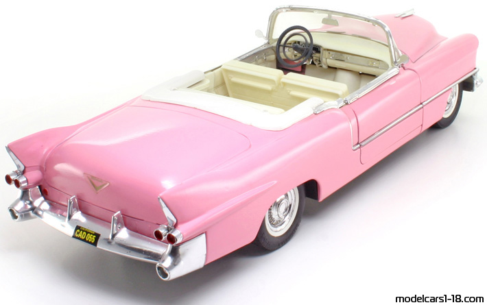 1955 - Cadillac Eldorado (62) Solido 1/21 (Розовый) Задняя правая сторона