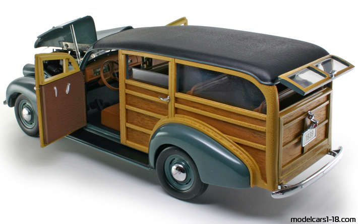 1939 - Chevrolet Master Deluxe Motor City Classic 1/18 (Серый ) Открывающиеся части