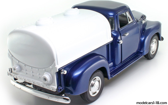 1953 - Chevrolet Pick Up Mira 1/18 (Синий / Белый) Задняя правая сторона