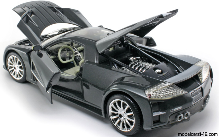 2004 - Chrysler ME Four-Twelve Concept Motor Max 1/18 (Серый ) Открывающиеся части