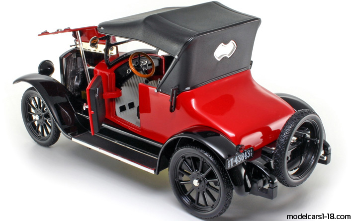 1920 - Cleveland Model 40 Signature Models 1/18 (Kрасный / Чёрный) Открывающиеся части