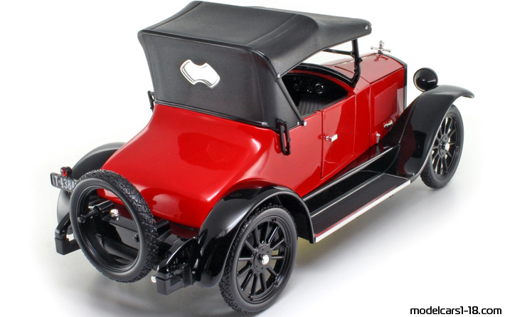1920 - Cleveland Model 40 Signature Models 1/18 (Kрасный / Чёрный) Задняя правая сторона