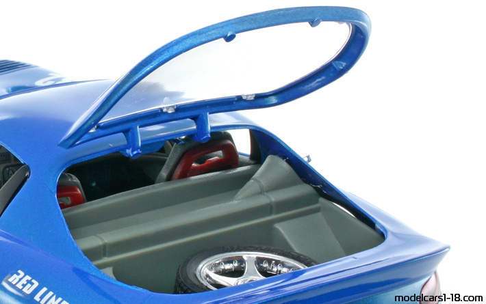 1999 - Dodge Viper GTS Bburago 1/18 (Синий) Багажник / Поднимающиеся фары