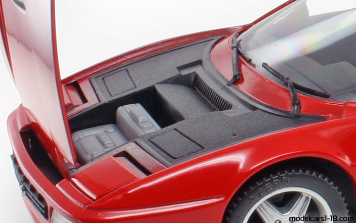 1991 - Ferrari 512 TR Mira 1/18 (Kрасный) Багажник / Поднимающиеся фары