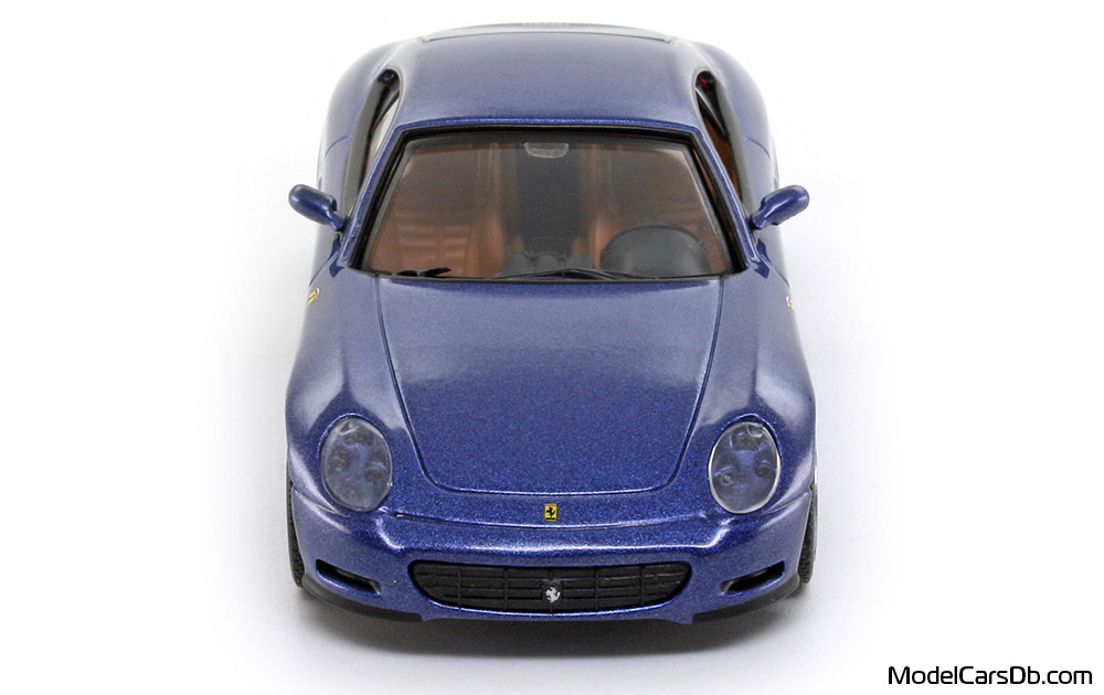 2003 - Ferrari 612 Scaglietti Altaya 1/43 (Синий) Спереди