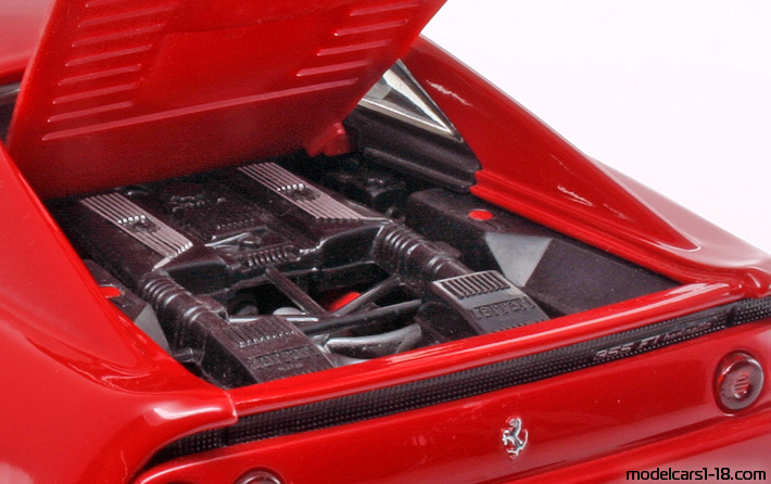 1994 - Ferrari F355 Hot Wheels 1/18 (Kрасный) Двигатель