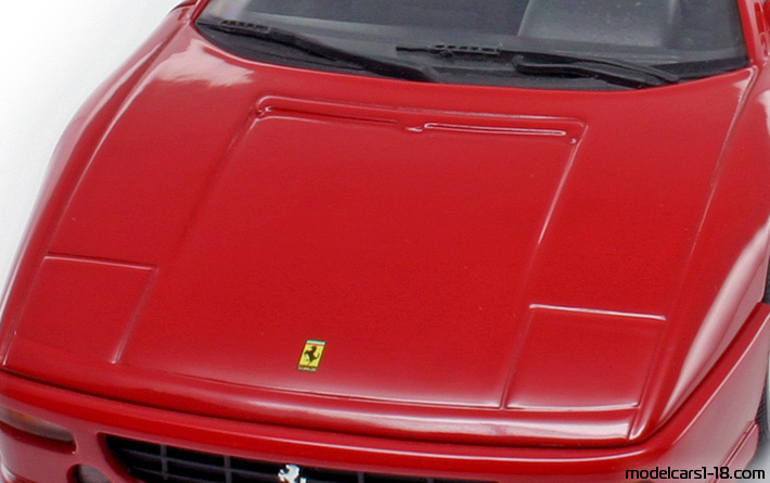 1994 - Ferrari F355 Hot Wheels 1/18 (Kрасный) Багажник / Поднимающиеся фары