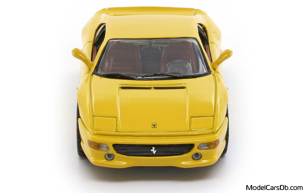 1994 - Ferrari F355 Hot Wheels 1/43 (Жёлтый) Спереди