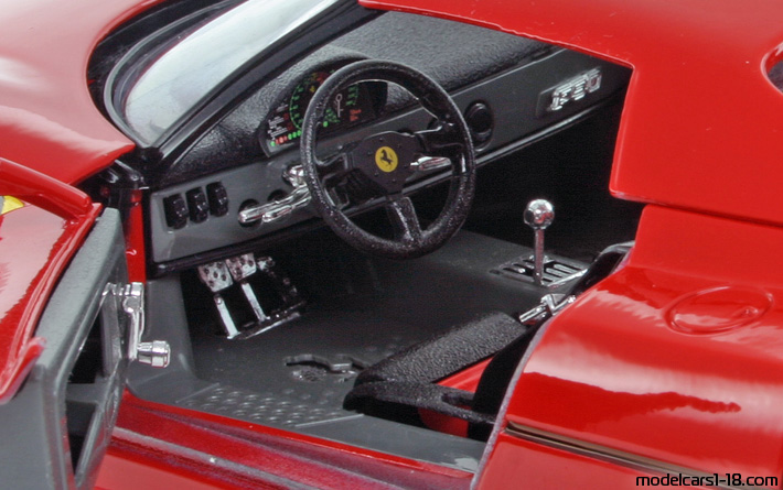1995 - Ferrari F50 Bburago 1/18 (Kрасный) Интерьер панель приборов