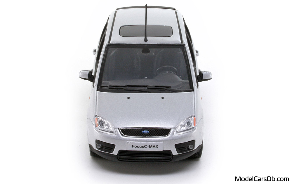2003 - Ford C-Max Minichamps 1/43 (Серебристый) Спереди