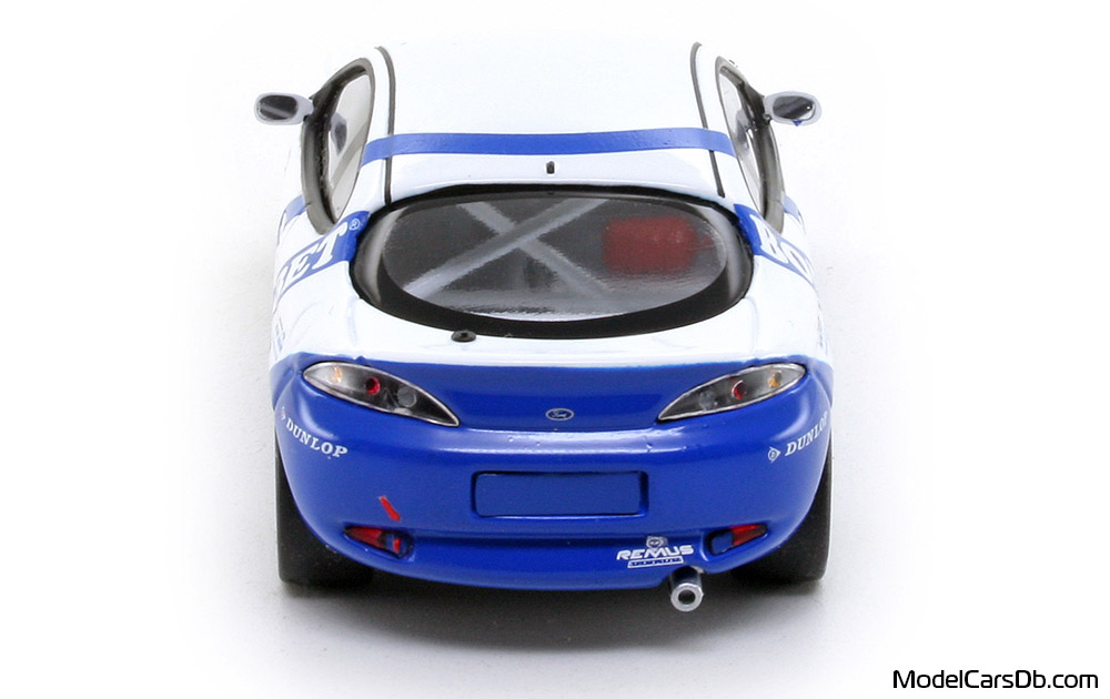 1998 - Ford Puma Cup Minichamps 1/43 (Белый / Синий) Сзади