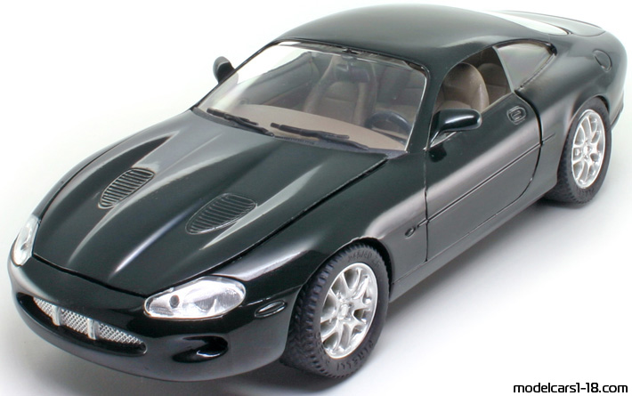 2000 - Jaguar XKR Solido 1/18 (Коричневый) Передняя левая сторона