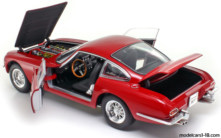 1964 - Lamborghini 350 GT Ricko 1/18 (Kрасный) Открывающиеся части