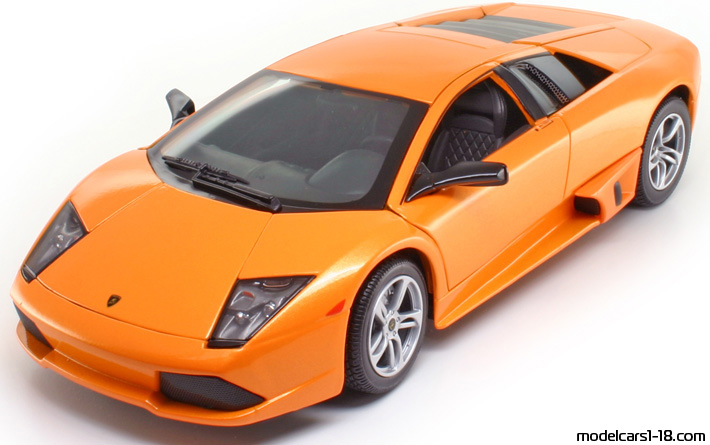 2007 - Lamborghini Murcielago LP640 Maisto 1/18 (Оранжевый) Передняя левая сторона