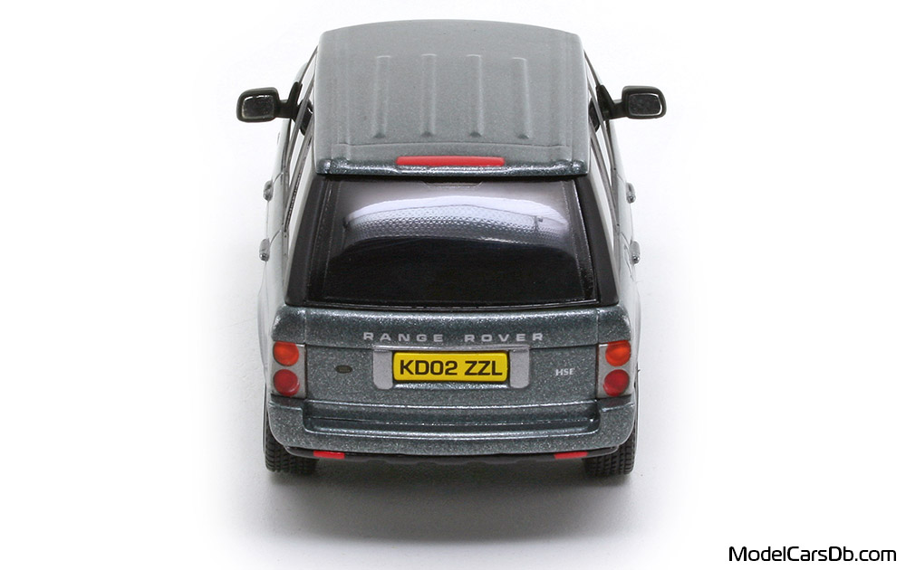 2003 - Land Rover Range Rover Vanguards 1/43 (Серый ) Сзади