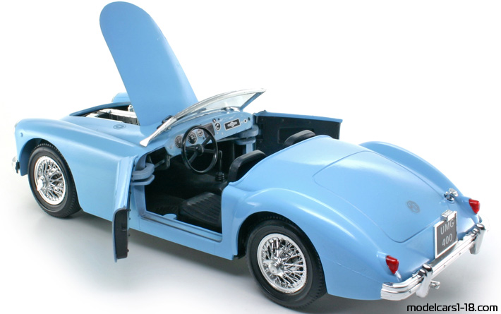 1955 - MG MGA Polistil 1/16 (Синий) Открывающиеся части
