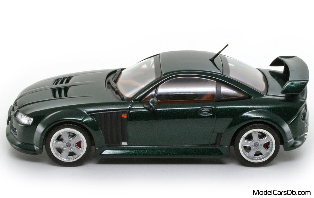 2004 - MG XPower SV-R Norev 1/43 (Зелёный / Чёрный) Сторона