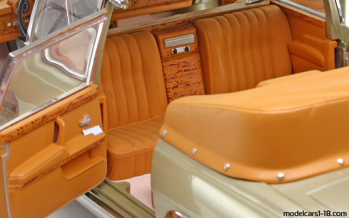 1966 - Mercedes 600 Pullman-Landaulet (W100) Sun Star 1/18 (Золотой ) Багажник / Поднимающиеся фары