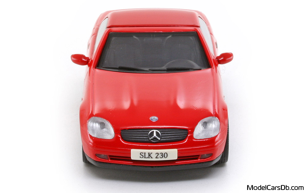 1997 - Mercedes SLK 230 (R170) Herpa 1/43 (Kрасный) Спереди