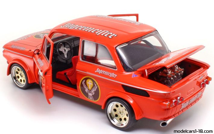1968 - NSU TTS Revell 1/18 (Оранжевый) Открывающиеся части