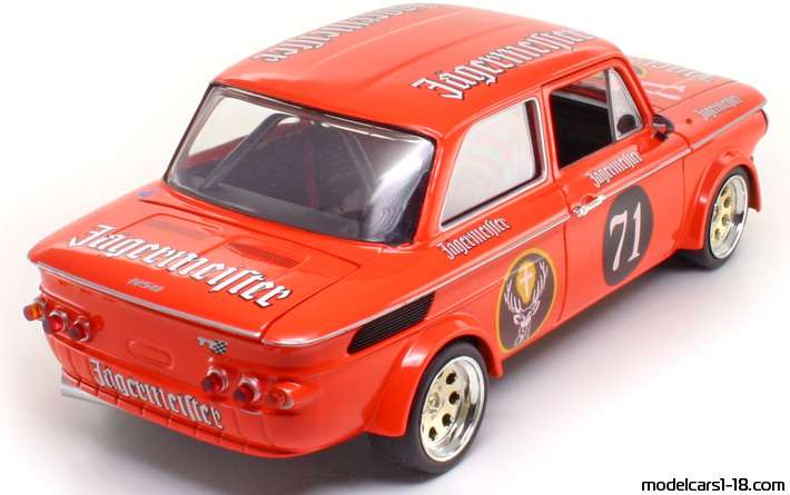 1968 - NSU TTS Revell 1/18 (Оранжевый) Задняя правая сторона