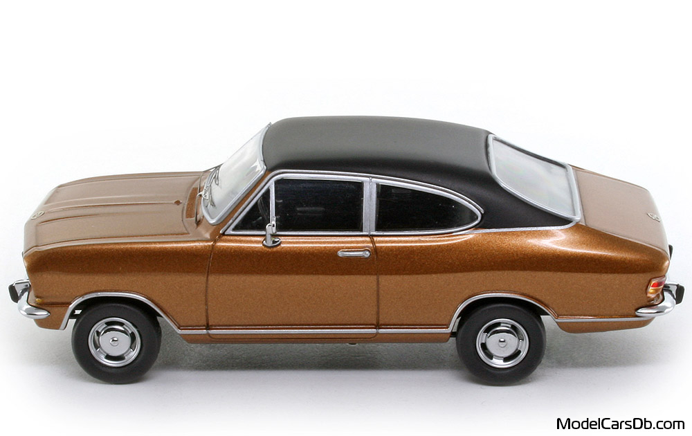 1967 - Opel Kadett LS Schuco 1/43 (Коричневый / Чёрный) Сторона