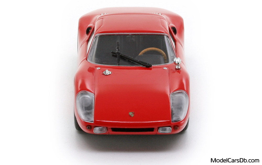 1964 - Porsche 904 Carrera GTS Minichamps 1/43 (Kрасный) Спереди