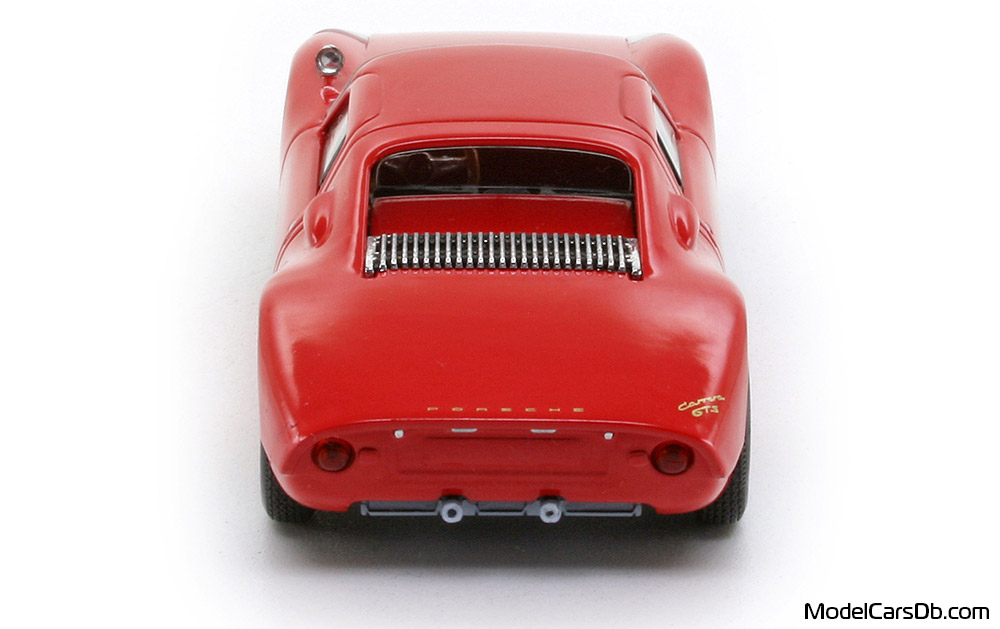 1964 - Porsche 904 Carrera GTS Minichamps 1/43 (Kрасный) Сзади