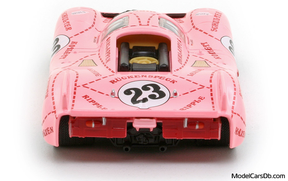 1971 - Porsche 917/20 Pink Pig High Speed 1/43 (Розовый / Белый) Сзади