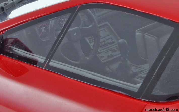 1985 - Renault Alpine GTA V6 Otto Models 1/18 (Kрасный) Интерьер панель приборов