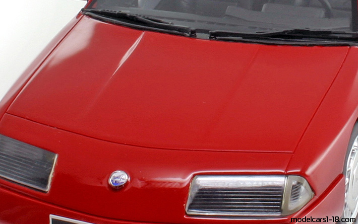 1985 - Renault Alpine GTA V6 Otto Models 1/18 (Kрасный) Багажник / Поднимающиеся фары